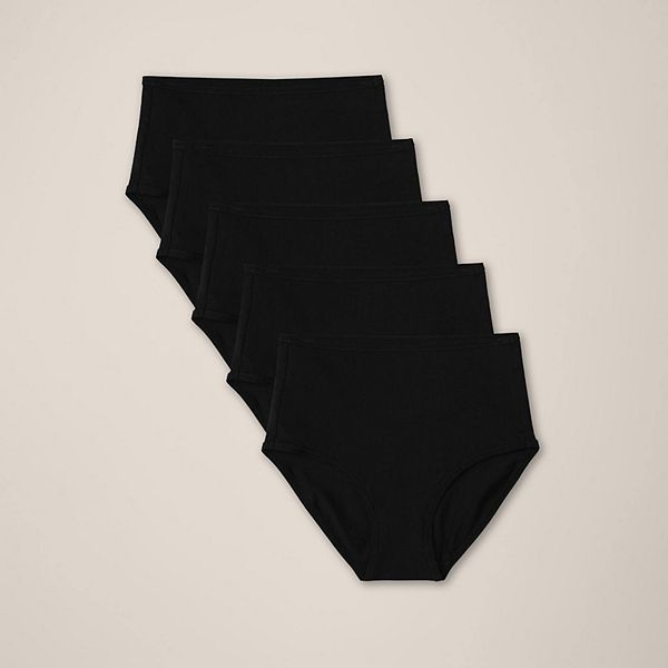 Повседневные высокие трусики 5 шт, из хлопка Pact, Black
Повседневные высокие трусики 5 шт, из хлопка Pact, Black