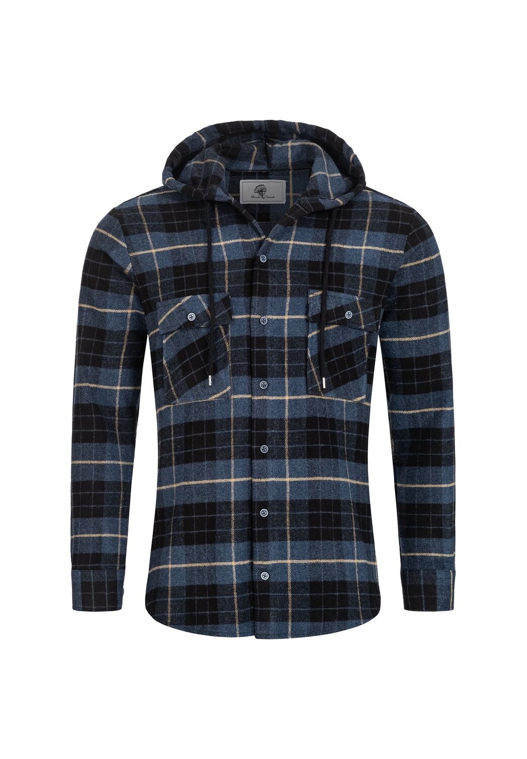 Рубашка Рубашка в клетку с капюшоном, стандартного кроя Rock Creek, темно-синий
Рубашка Рубашка в клетку с капюшоном, стандартного кроя Rock Creek, темно-синий