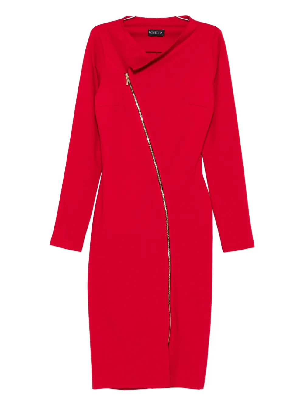 Асимметричное платье миди «Челси» с молнией спереди ROSERRY, красный
Асимметричное платье миди «Челси» с молнией спереди ROSERRY, красный