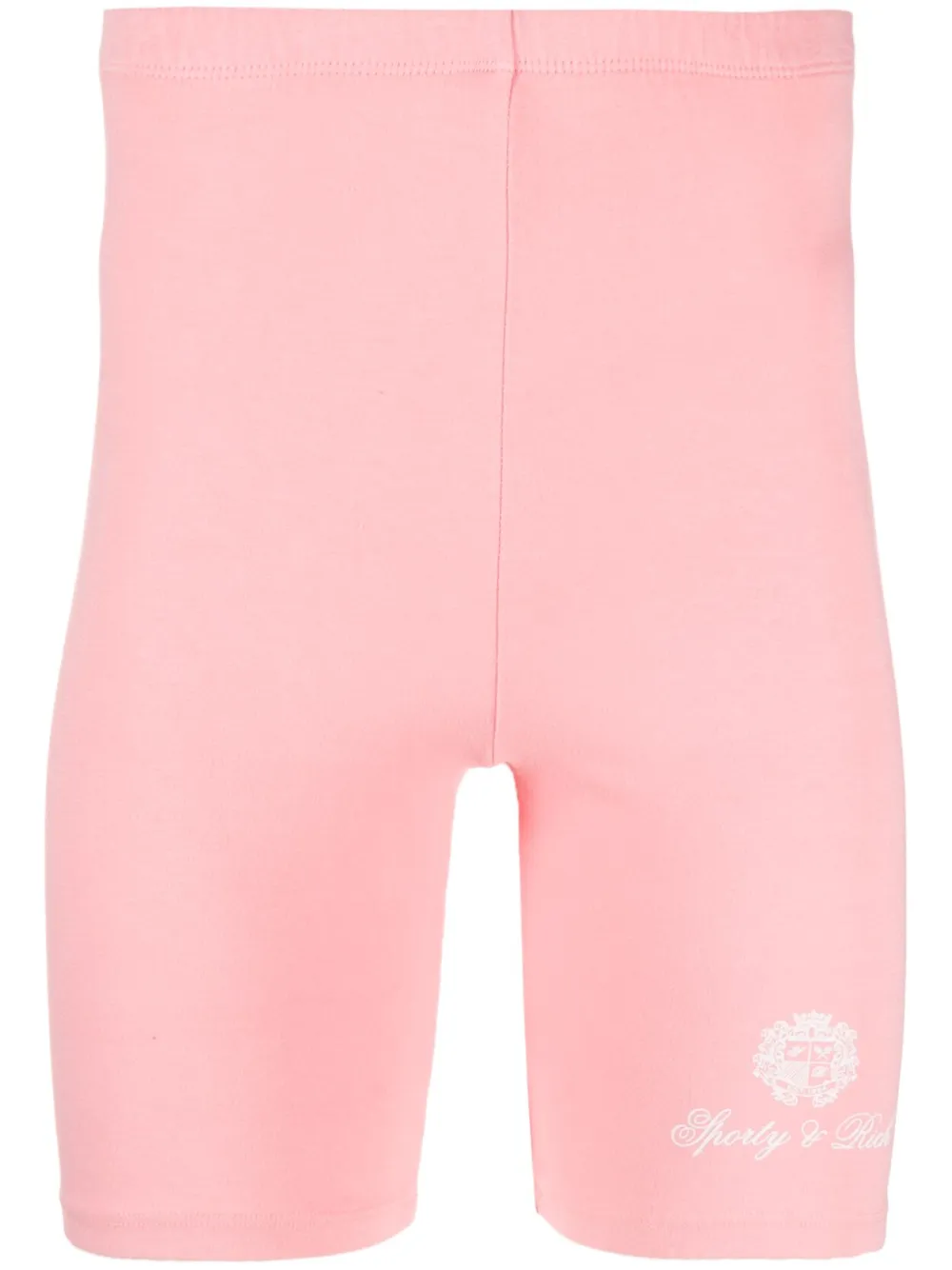 Облегающие шорты с логотипом Sporty & Rich, розовый
Облегающие шорты с логотипом Sporty & Rich, розовый