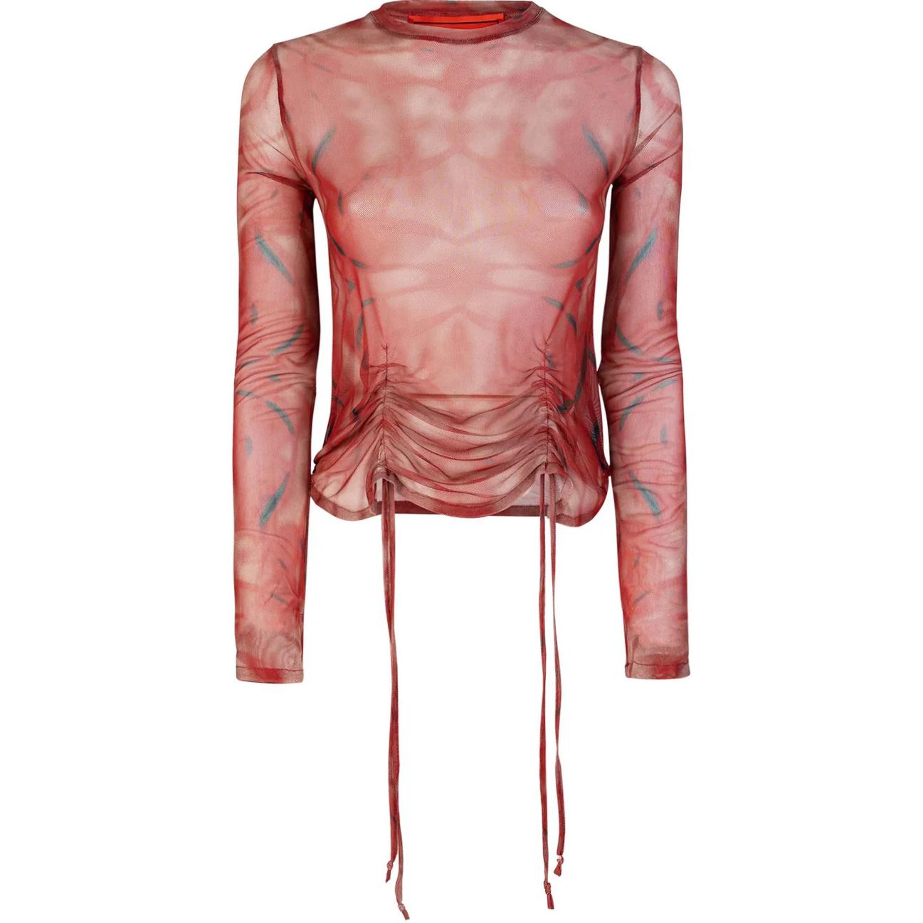 Crewneck Long-Sleeved Drawstring Top Vision Of Super, красный
Crewneck Long-Sleeved Drawstring Top Vision Of Super, красный