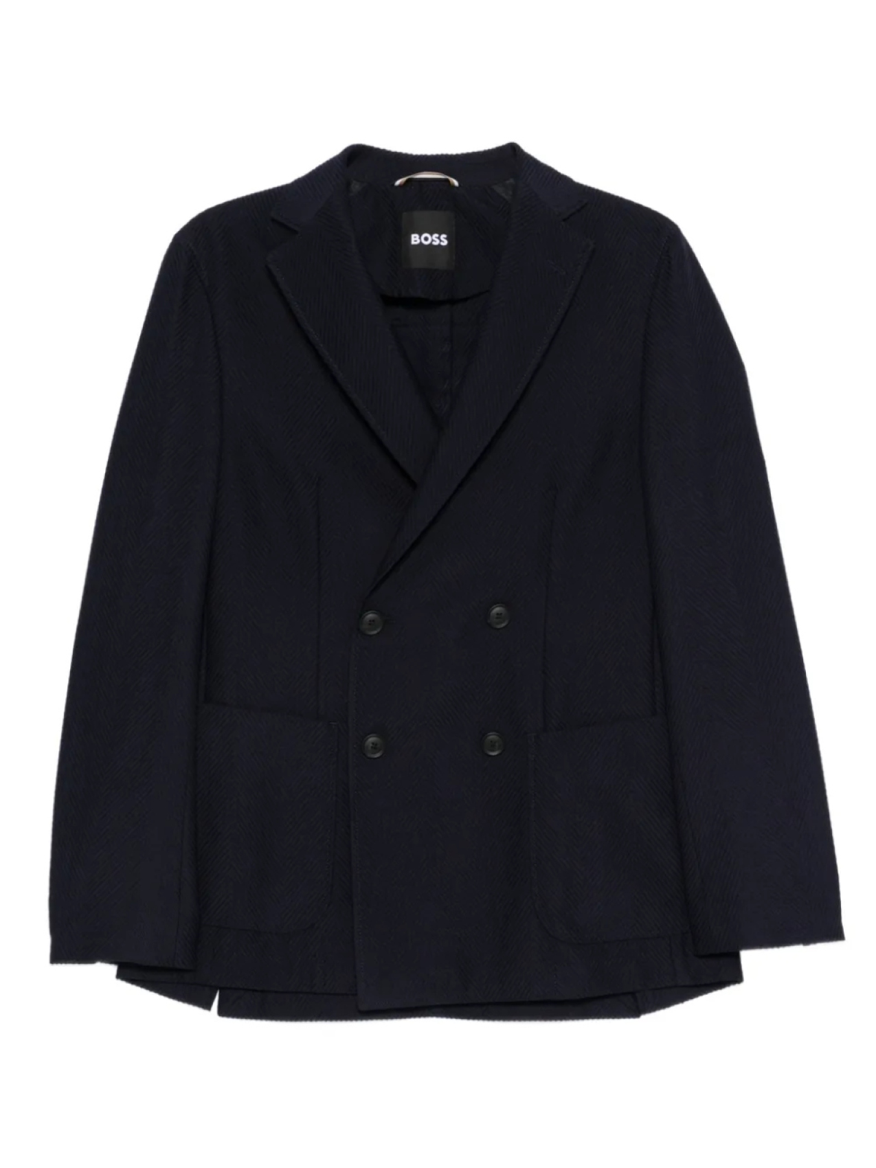 Двубортный пиджак BOSS, синий
Двубортный пиджак BOSS, синий