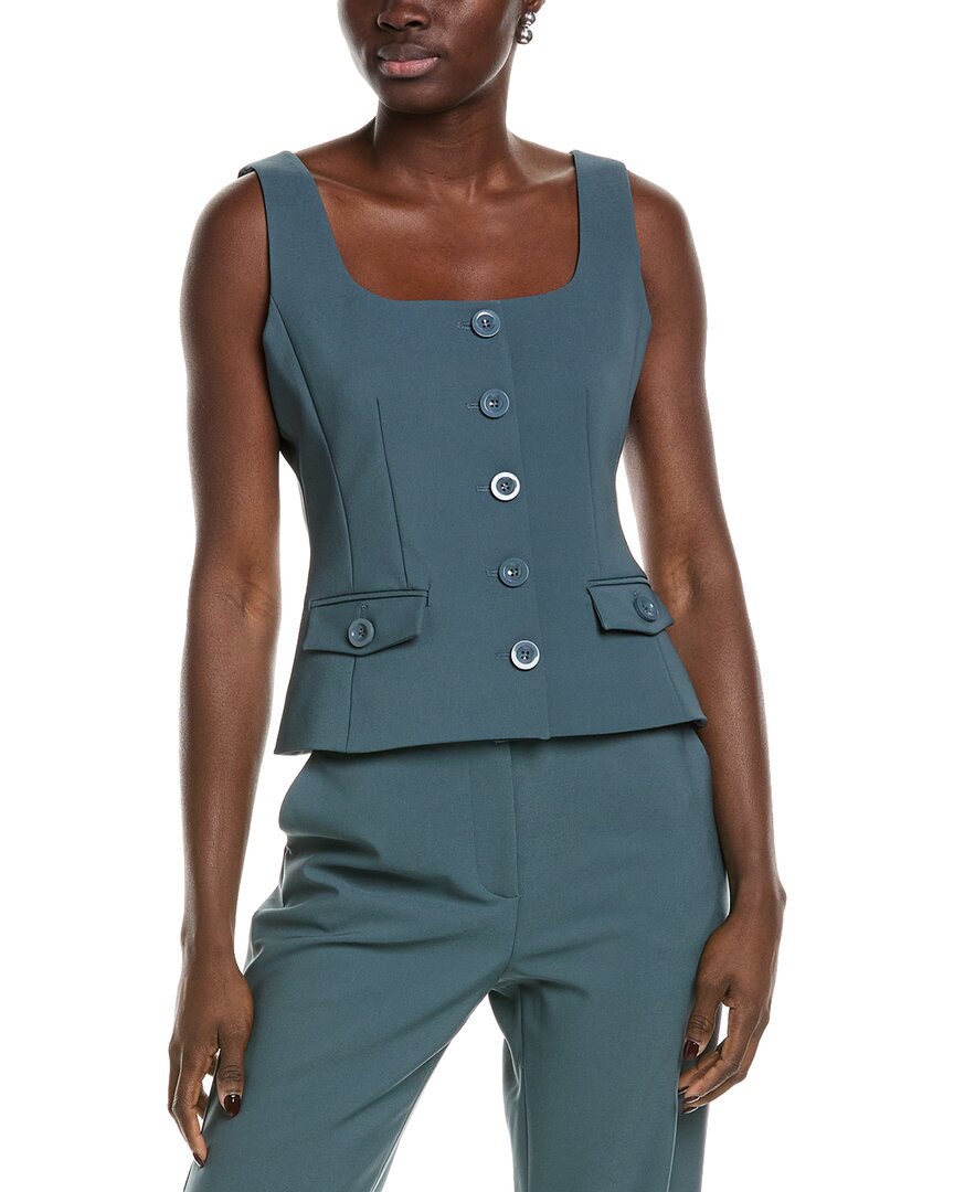 Топ TOCCIN Georgia на пуговицах спереди, синий
Топ TOCCIN Georgia на пуговицах спереди, синий