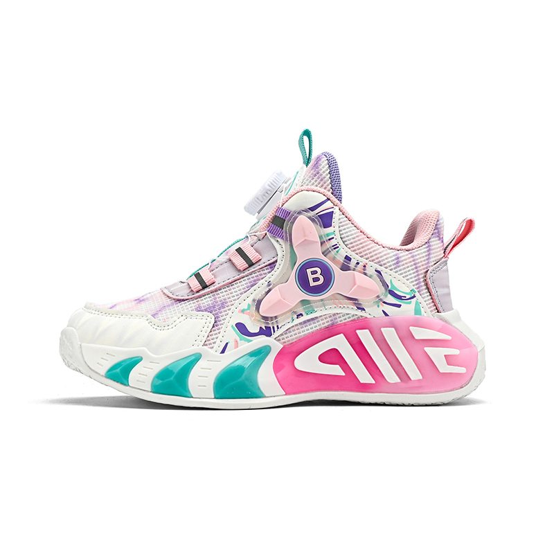 Детские баскетбольные кроссовки Wooden houses, розовый/фиолетовый
Детские баскетбольные кроссовки Wooden houses, розовый/фиолетовый