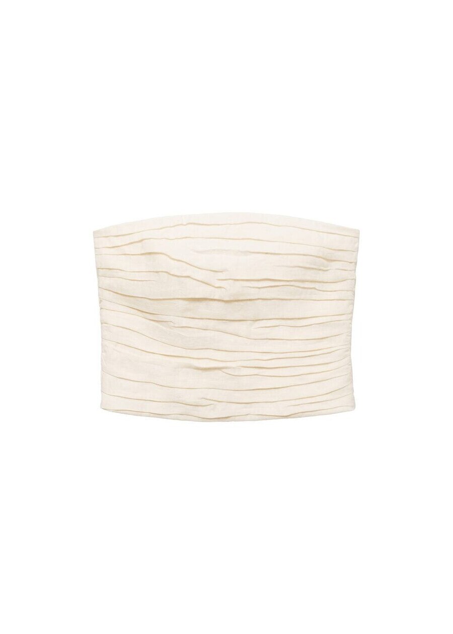 Укороченный топ MANGO Top Margot, натуральный белый
Укороченный топ MANGO Top Margot, натуральный белый