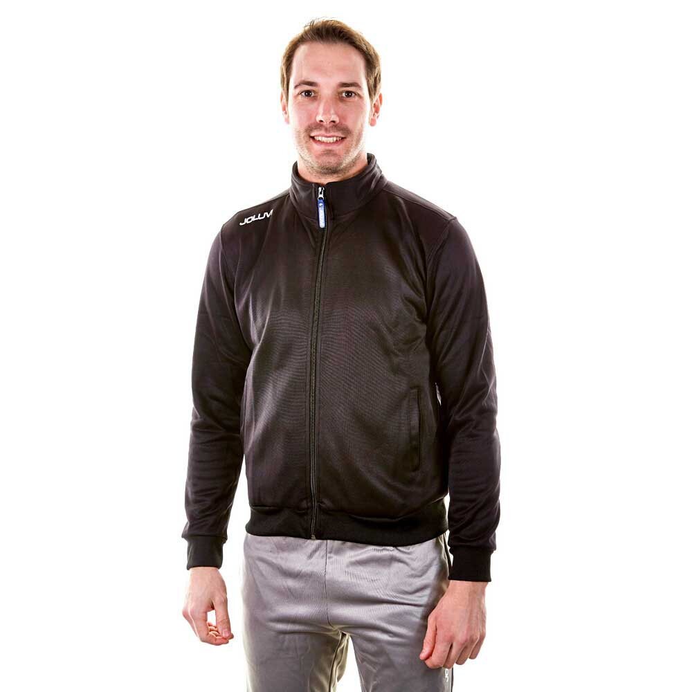 Толстовка Joluvi Score Full Zip, черный 
Толстовка Joluvi Score Full Zip, черный