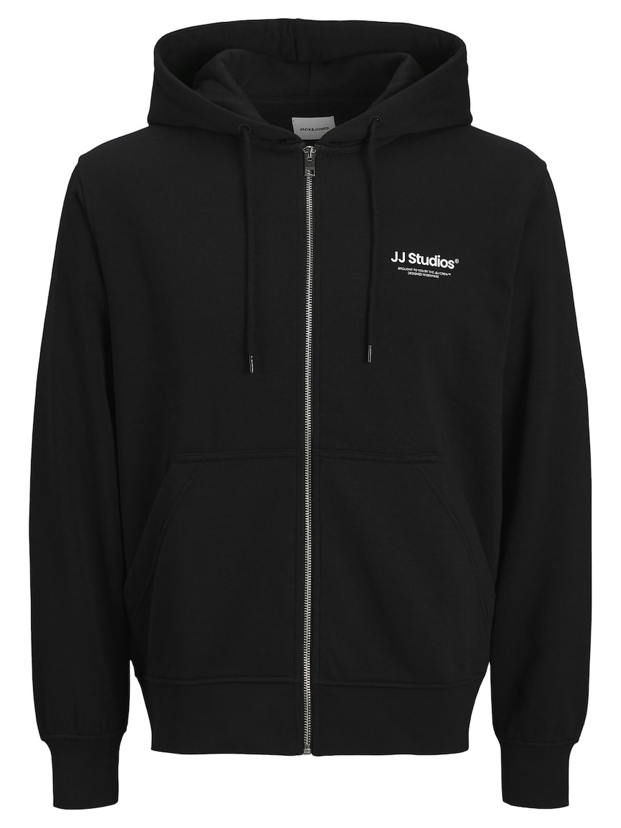 Толстовка с капюшоном на молнии JACK & JONES Soho, черный
Толстовка с капюшоном на молнии JACK & JONES Soho, черный