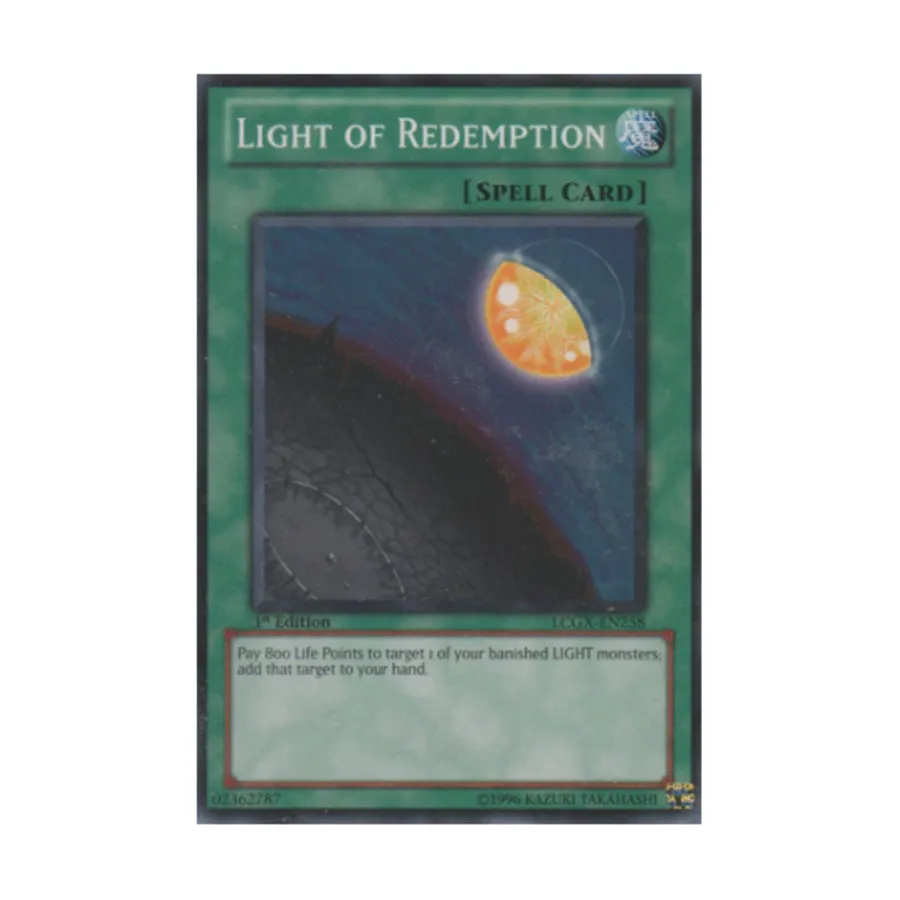 CCG Свет искупления (Обычный), Yu-Gi-Oh - Legendary Collection 2 - Singles
CCG Свет искупления (Обычный), Yu-Gi-Oh - Legendary Collection 2 - Singles