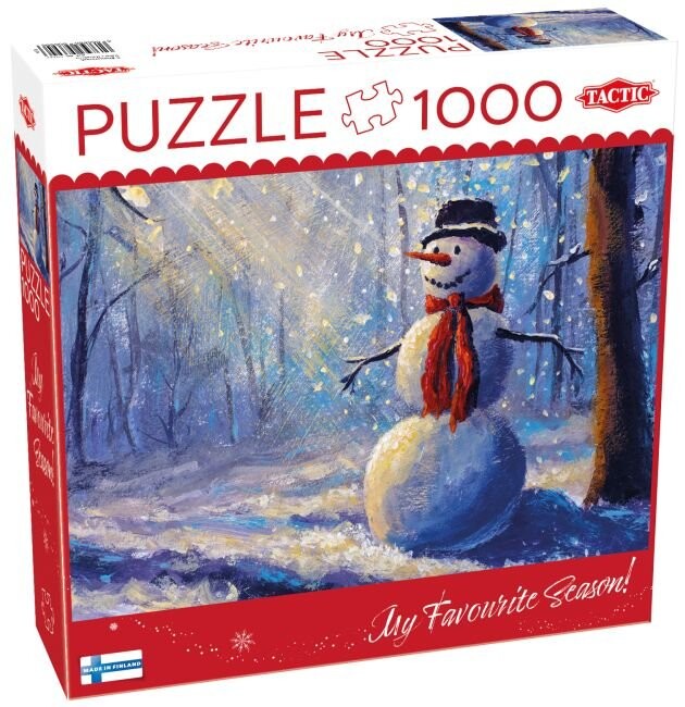 Тактика, пазл Весёлый Снеговик, 1000 шт. Tactic
Тактика, пазл Весёлый Снеговик, 1000 шт. Tactic