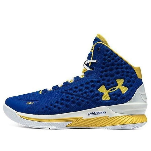 Кроссовки curry 1 retro 2021 Under Armour, синий 
Кроссовки curry 1 retro 2021 Under Armour, синий