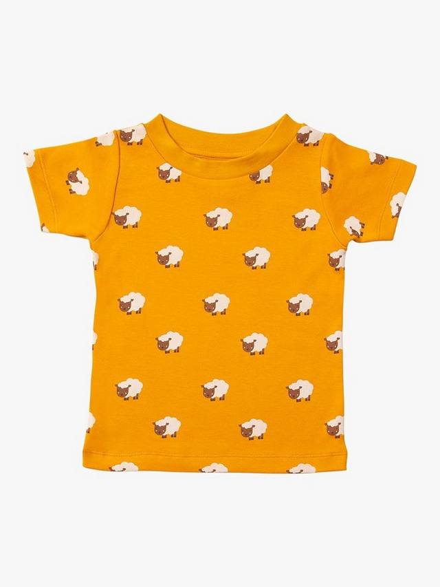 Детская футболка с коротким рукавом из органического хлопка для подсчета овец Little Green Radicals, коричневый
Детская футболка с коротким рукавом из органического хлопка для подсчета овец Little Green Radicals, коричневый