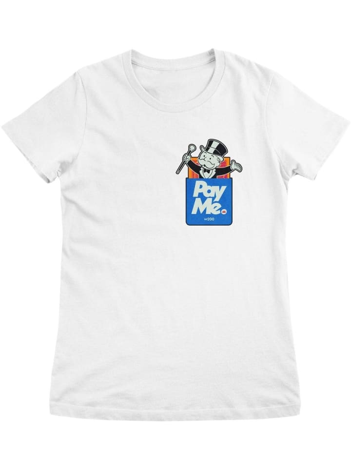 Футболка Monopoly PAY ME Girly Tee белого цвета Monopoly, Белый, Футболка Monopoly PAY ME Girly Tee белого цвета Monopoly
Футболка Monopoly PAY ME Girly Tee белого цвета Monopoly, Белый, Футболка Monopoly PAY ME Girly Tee белого цвета Monopoly