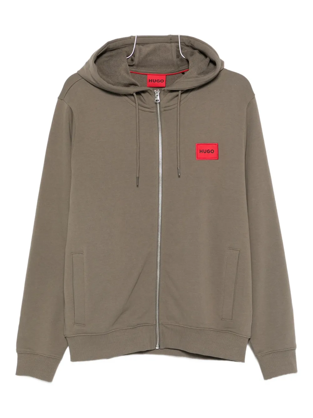 Толстовка на молнии с нашивкой-логотипом HUGO, нейтральный
Толстовка на молнии с нашивкой-логотипом HUGO, нейтральный