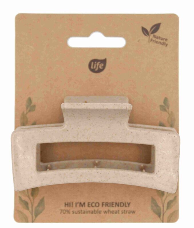 Зажим для волос Life Bio Brązowa L, 1 шт 
Зажим для волос Life Bio Brązowa L, 1 шт