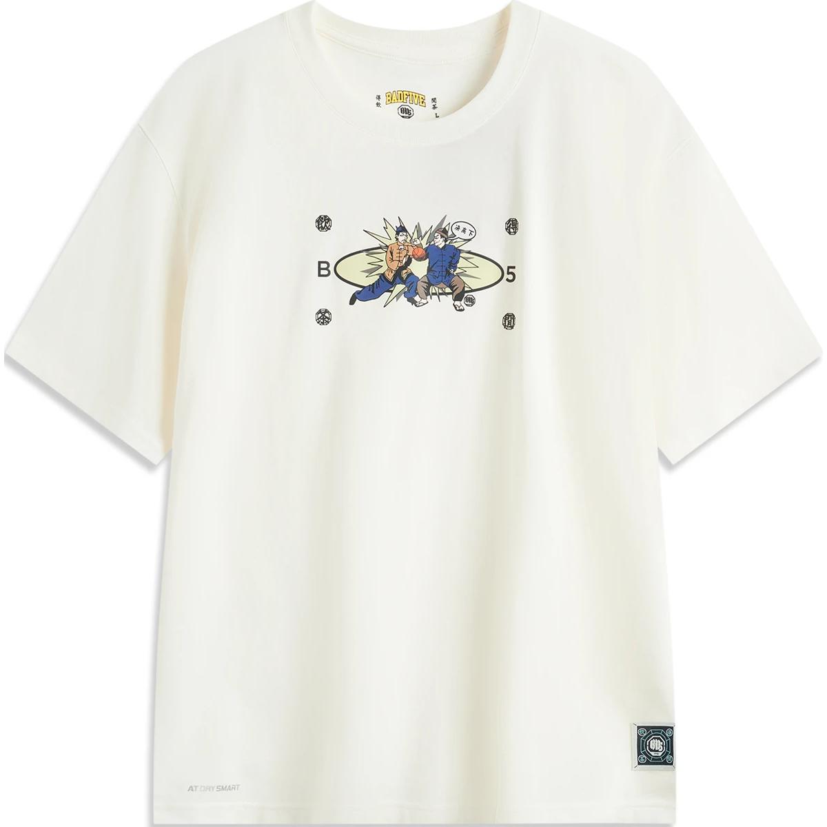 Футболка LiNing Basketball Collection мужская Ecru
Футболка LiNing Basketball Collection мужская Ecru