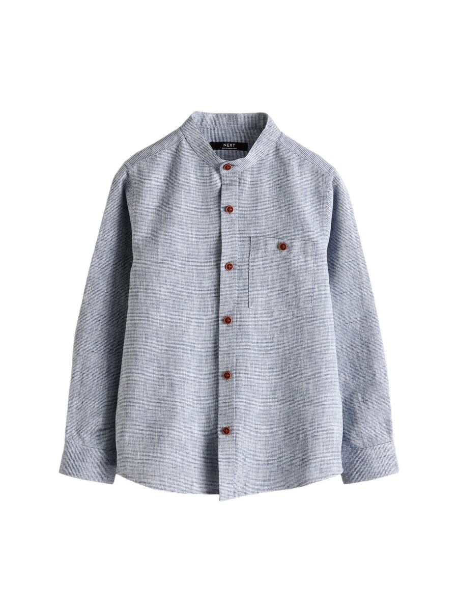 Рубашка обычного кроя на пуговицах Next, синий
Рубашка обычного кроя на пуговицах Next, синий