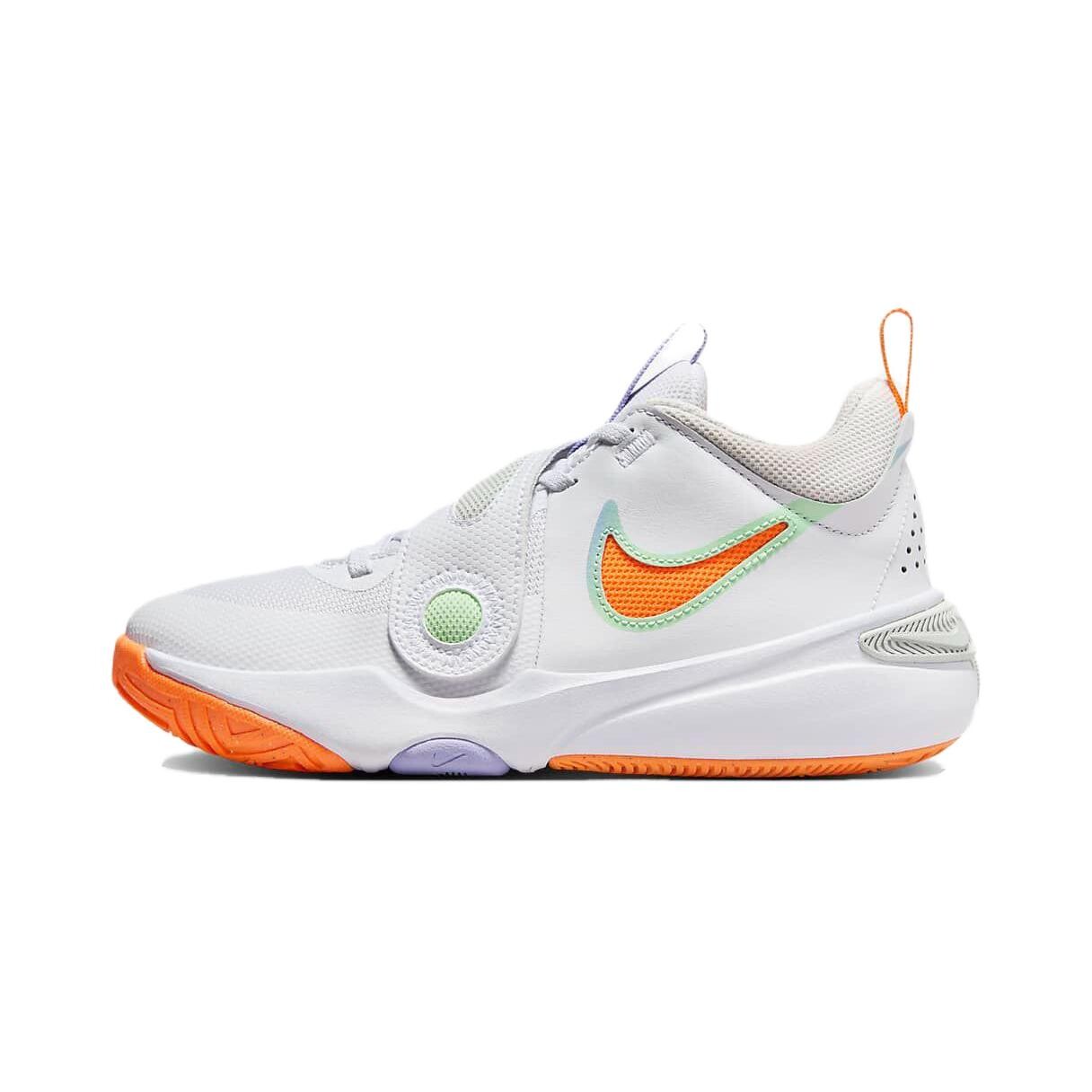 Детские баскетбольные кроссовки Nike Team Hustle D 11 PS, White/Vapor Green/Pulse Purple/Dutch Orange
Детские баскетбольные кроссовки Nike Team Hustle D 11 PS, White/Vapor Green/Pulse Purple/Dutch Orange