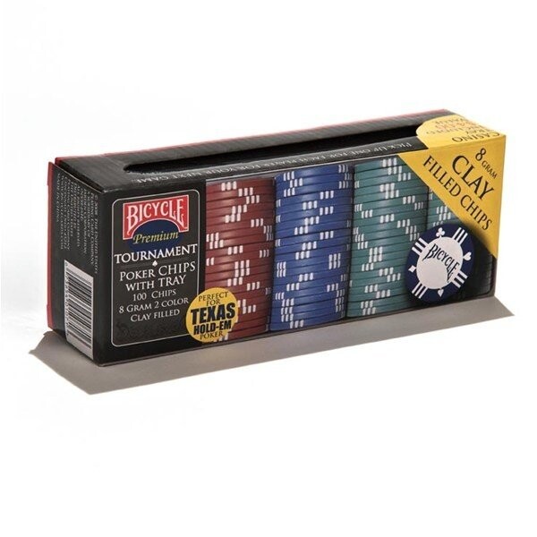 Фишки для покера Premium Clay, 100 штук, США. Компания по производству игральных карт U.S. Playing Card Company
Фишки для покера Premium Clay, 100 штук, США. Компания по производству игральных карт U.S. Playing Card Company