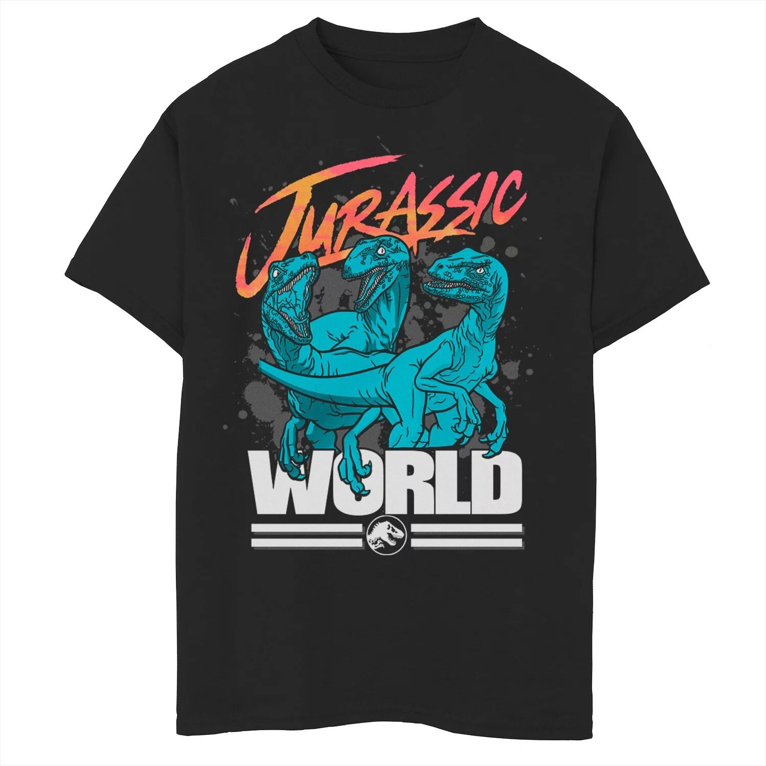 Красочная футболка с графическим рисунком и логотипом «Мир Юрского периода» для мальчиков 8–20 лет Raptor Trio Licensed Character
Красочная футболка с графическим рисунком и логотипом «Мир Юрского периода» для мальчиков 8–20 лет Raptor Trio Licensed Character