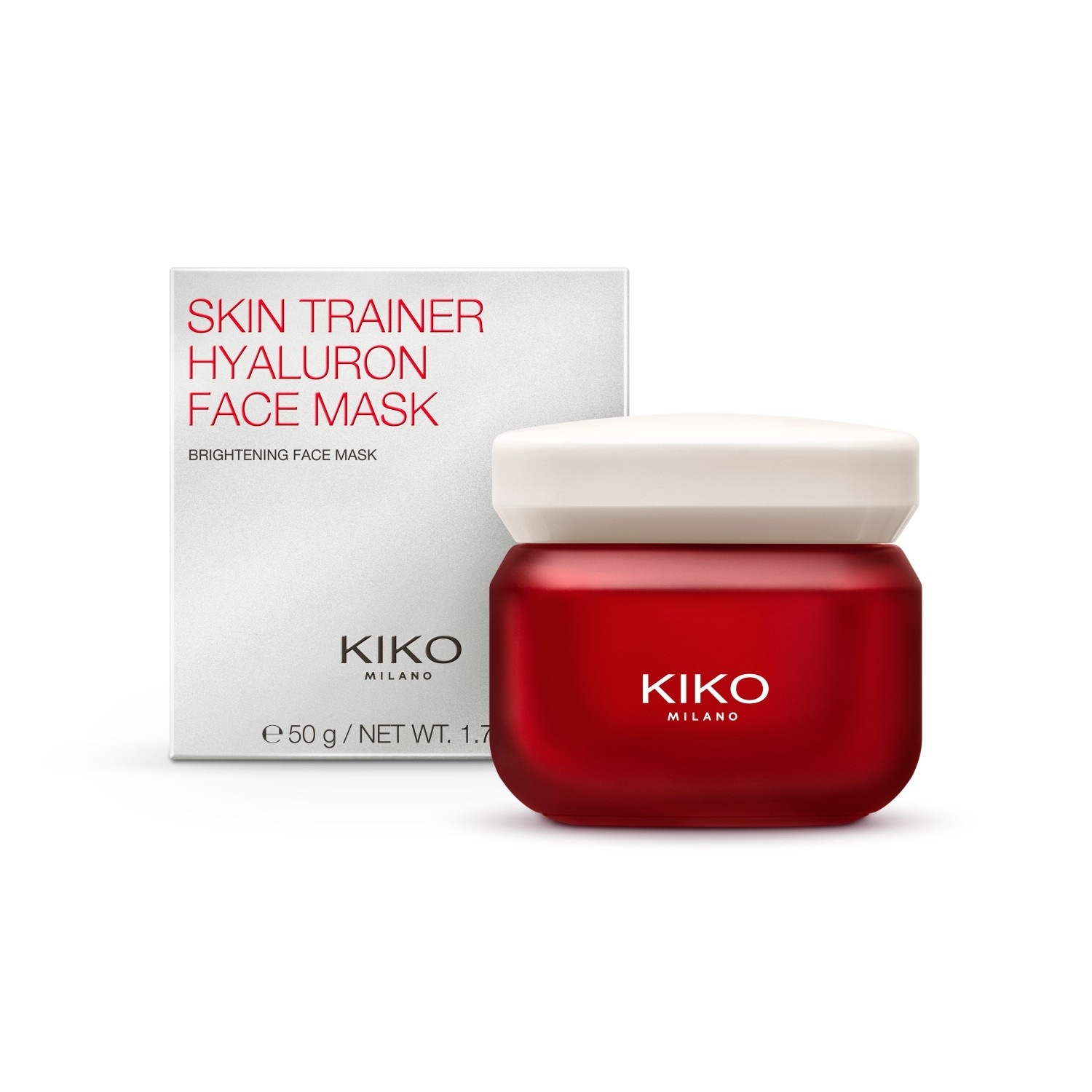 Маска для лица skin trainer hyaluron Kiko Milano, вес 50 гр.
Маска для лица skin trainer hyaluron Kiko Milano, вес 50 гр.