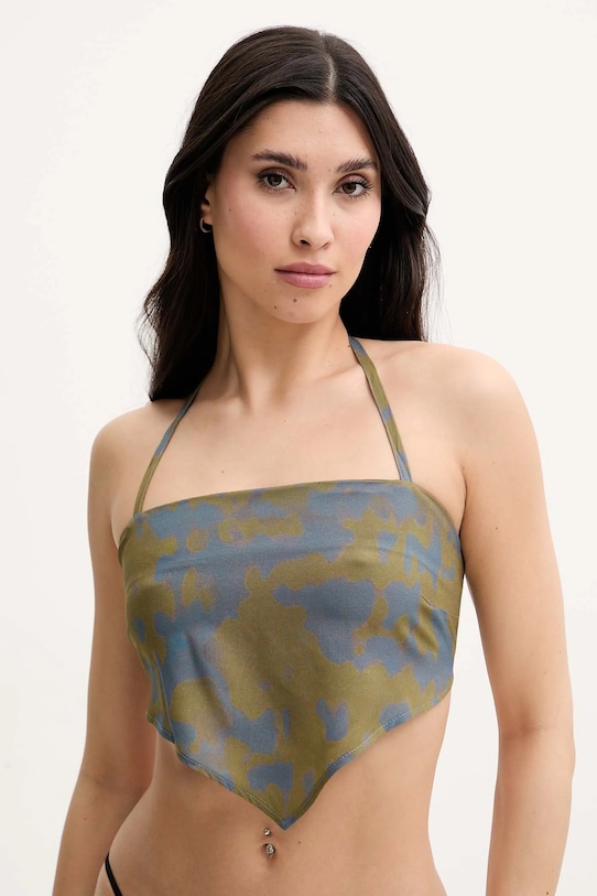 Пляжный топ Oas, зеленый 
Пляжный топ Oas, зеленый