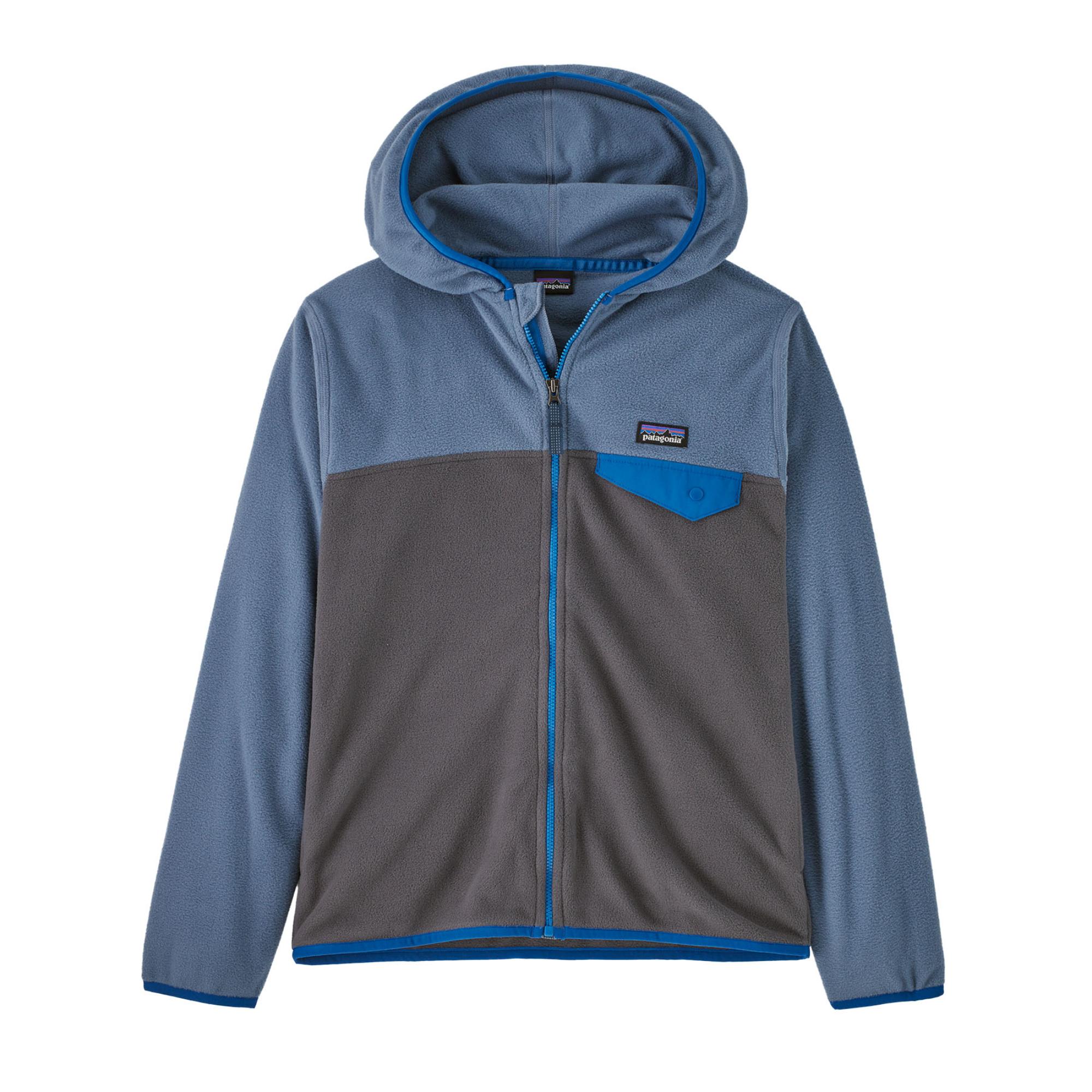 Детская флисовая куртка Micro D SnapT Patagonia, Forge Grey/Utility Blue
Детская флисовая куртка Micro D SnapT Patagonia, Forge Grey/Utility Blue