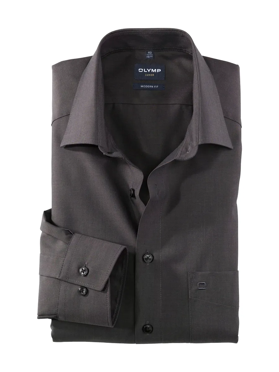 Деловая рубашка OLYMP "Luxor Modern Fit", антрацит
Деловая рубашка OLYMP "Luxor Modern Fit", антрацит