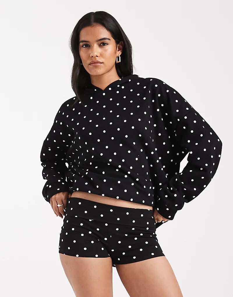 Шорты Edikted Chelsie polka dot sweat, черный
Шорты Edikted Chelsie polka dot sweat, черный