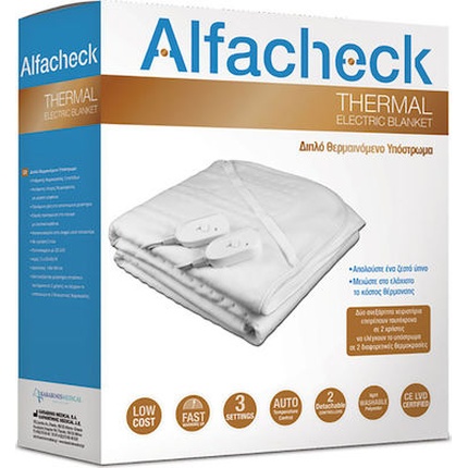 Двойной подогреваемый матрас Alfacheck Thermal 140x160 см Karabinis Medical
Двойной подогреваемый матрас Alfacheck Thermal 140x160 см Karabinis Medical