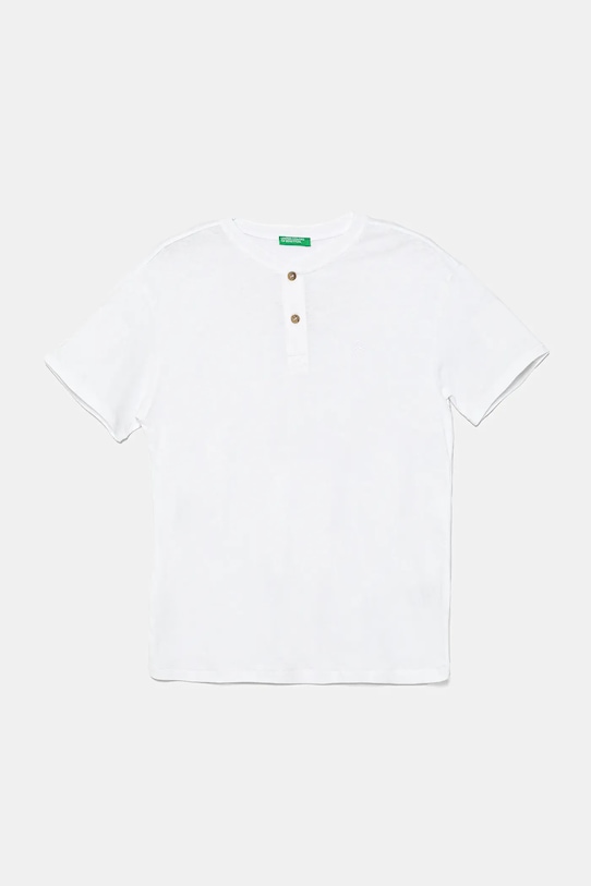 Футболка с добавлением льна детская United Colors Of Benetton, белый
Футболка с добавлением льна детская United Colors Of Benetton, белый