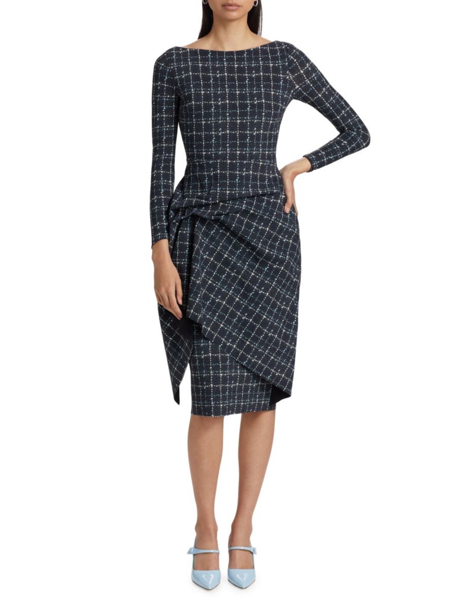 Платье-футляр в клетку Alula с узлом Chiara Boni La Petite Robe, цвет Blue Multicolor
Платье-футляр в клетку Alula с узлом Chiara Boni La Petite Robe, цвет Blue Multicolor