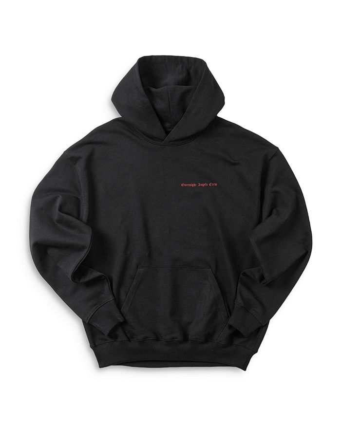 Толстовка с капюшоном с графическим принтом большого размера Overnight Angels Crew, черный
Толстовка с капюшоном с графическим принтом большого размера Overnight Angels Crew, черный