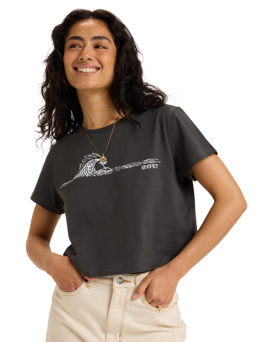 ROXY Футболка с короткими рукавами и трафаретным принтом PEOPLE SPEAK для чернокожих женщин
ROXY Футболка с короткими рукавами и трафаретным принтом PEOPLE SPEAK для чернокожих женщин