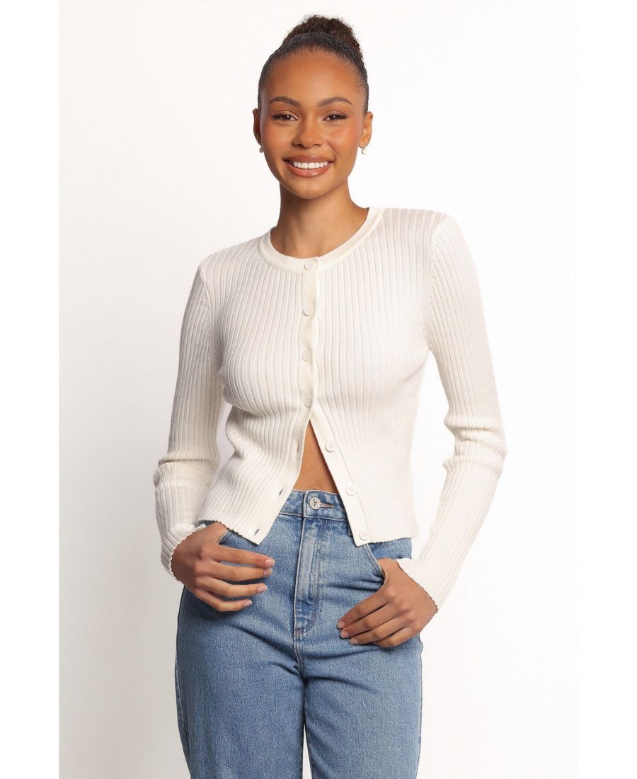 Женский кардиган в рубчик Searie Petal and Pup, Cream
Женский кардиган в рубчик Searie Petal and Pup, Cream