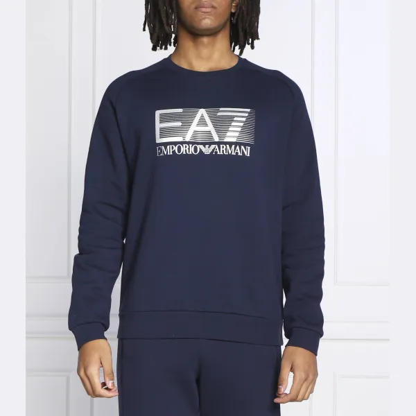 Толстовка обычного кроя Ea7, синий
Толстовка обычного кроя Ea7, синий