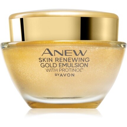 Avon Anew Skin Renewing Gold Emulsion Ночной увлажняющий крем против морщин - 50 мл
Avon Anew Skin Renewing Gold Emulsion Ночной увлажняющий крем против морщин - 50 мл