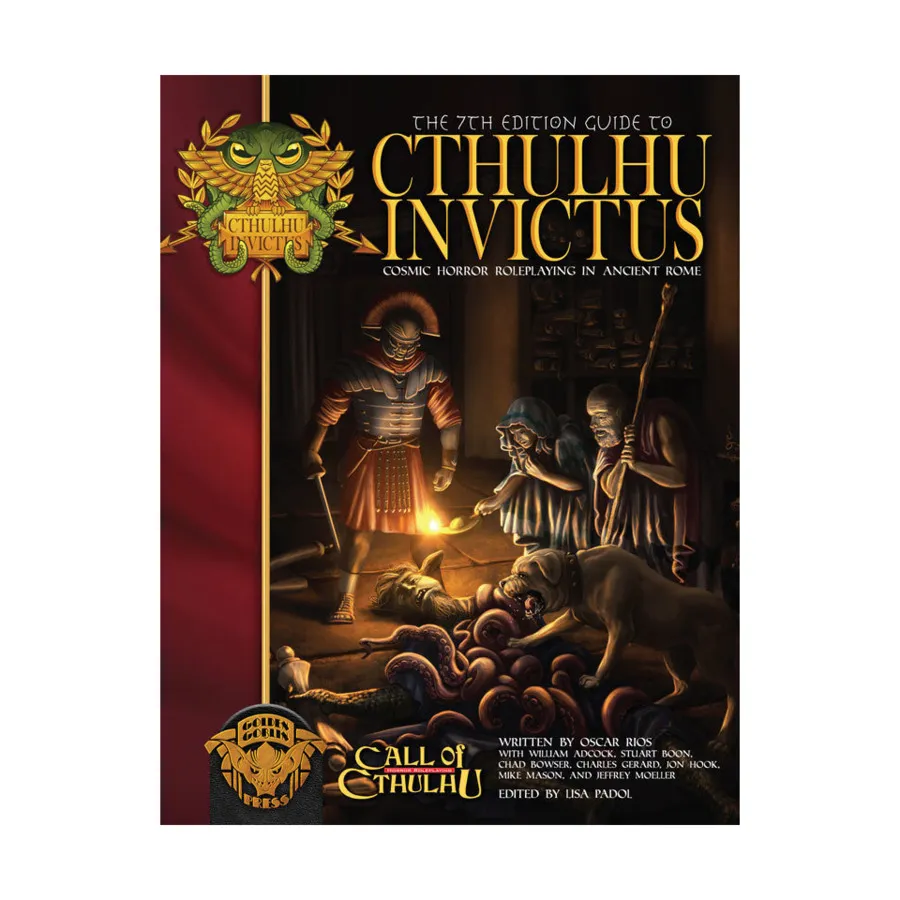 7th Edition Guide to Cthulhu Invictus, Call of Cthulhu - Adventures & Modules (Golden Goblin Press), мягкая обложка
7th Edition Guide to Cthulhu Invictus, Call of Cthulhu - Adventures & Modules (Golden Goblin Press), мягкая обложка