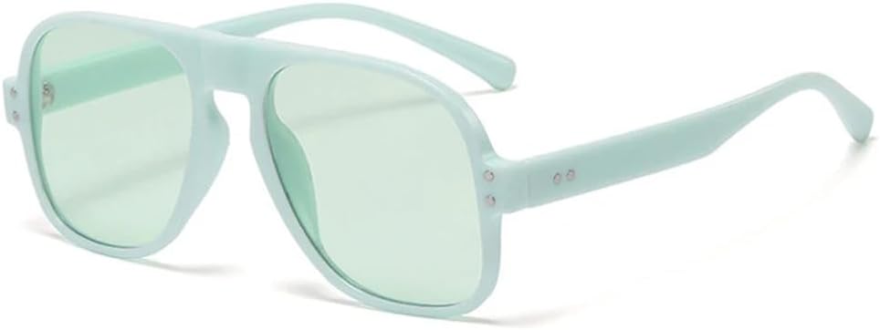 Солнцезащитные очки UV400 с защитой от УФ-излучения — яркие заклепки, большая оправа, подходят для женщин и мужчин, для бега и занятий спортом на открытом воздухе UYPTK, Green Green
Солнцезащитные очки UV400 с защитой от УФ-излучения — яркие заклепки, большая оправа, подходят для женщин и мужчин, для бега и занятий спортом на открытом воздухе UYPTK, Green Green