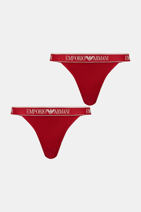 2 пары стрингов Emporio Armani Underwear, красный
2 пары стрингов Emporio Armani Underwear, красный