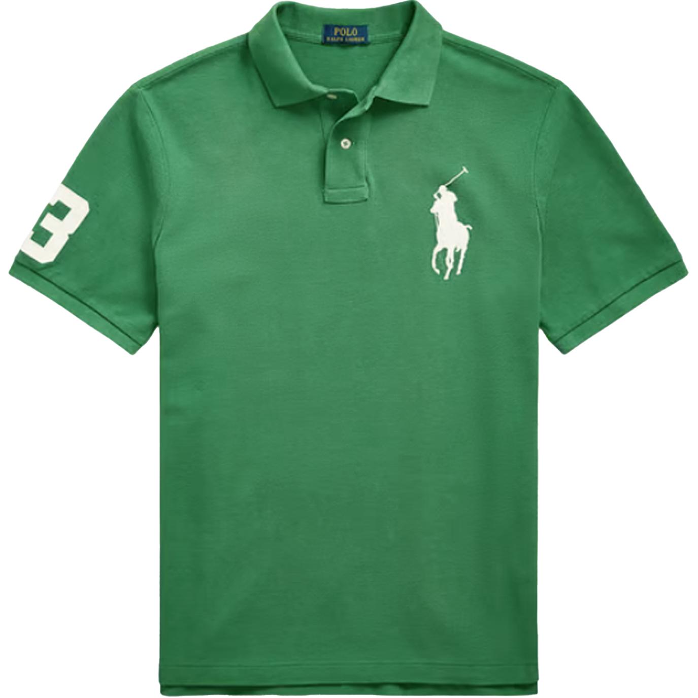 Поло Big Pony Polo Ralph Lauren, зеленый
Поло Big Pony Polo Ralph Lauren, зеленый