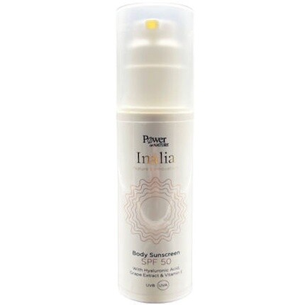 Солнцезащитный крем для тела Spf 50 с гиалуроновой кислотой, экстрактом винограда и витамином Е - 150 мл Inalia
Солнцезащитный крем для тела Spf 50 с гиалуроновой кислотой, экстрактом винограда и витамином Е - 150 мл Inalia