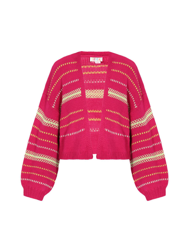 Женский кардиган цвета фуксии и лайма IZIA
Женский кардиган цвета фуксии и лайма IZIA