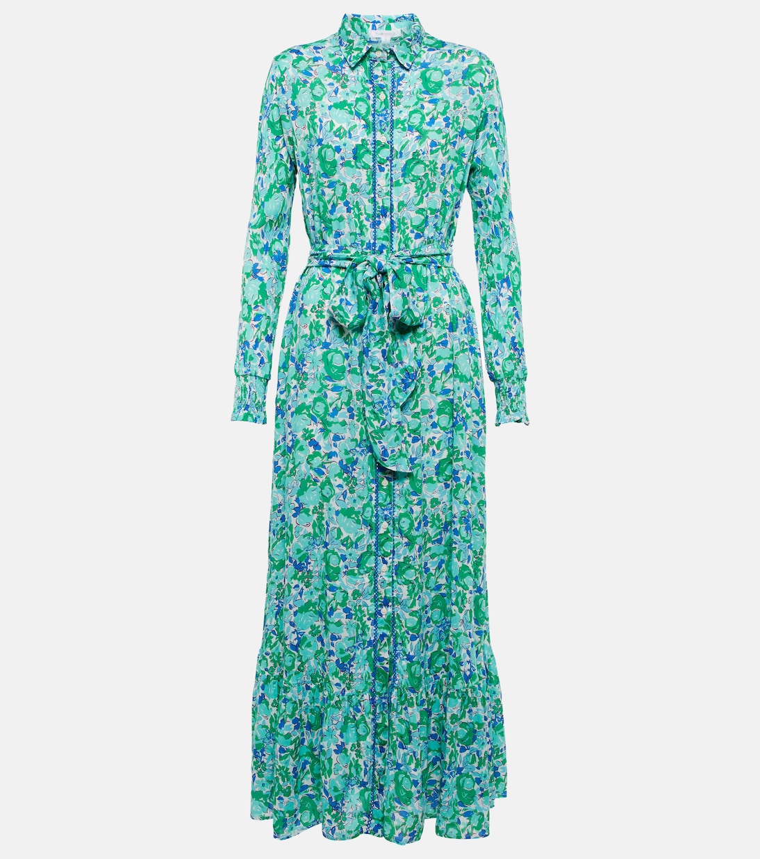 Платье-рубашка Kimi с цветочным принтом Poupette St Barth, Aqua Rose
Платье-рубашка Kimi с цветочным принтом Poupette St Barth, Aqua Rose