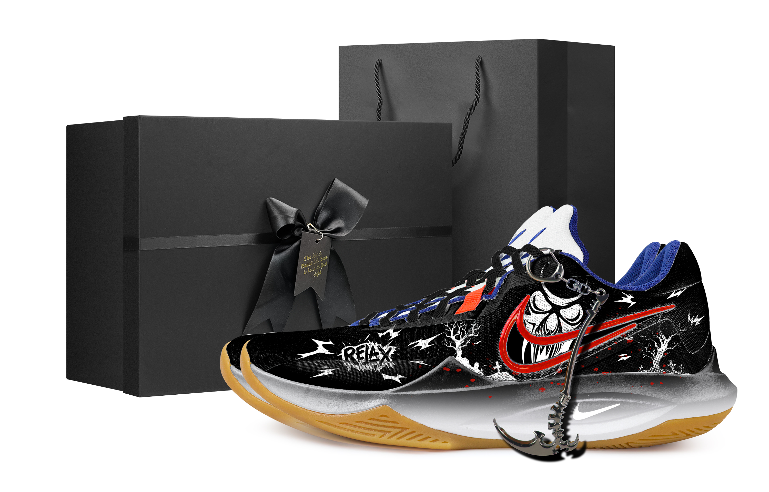 Nike Баскетбольные кроссовки Precision 6 Dark Night Gala Black Box с низким верхом, противоскользящие, мужские, черные
Nike Баскетбольные кроссовки Precision 6 Dark Night Gala Black Box с низким верхом, противоскользящие, мужские, черные