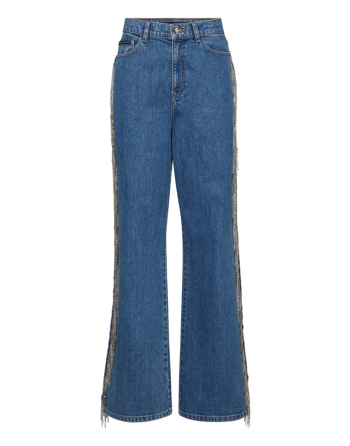 Джинсы Skater Fit с бахромой из кристаллов Philipp Plein, Monte Carlo
Джинсы Skater Fit с бахромой из кристаллов Philipp Plein, Monte Carlo