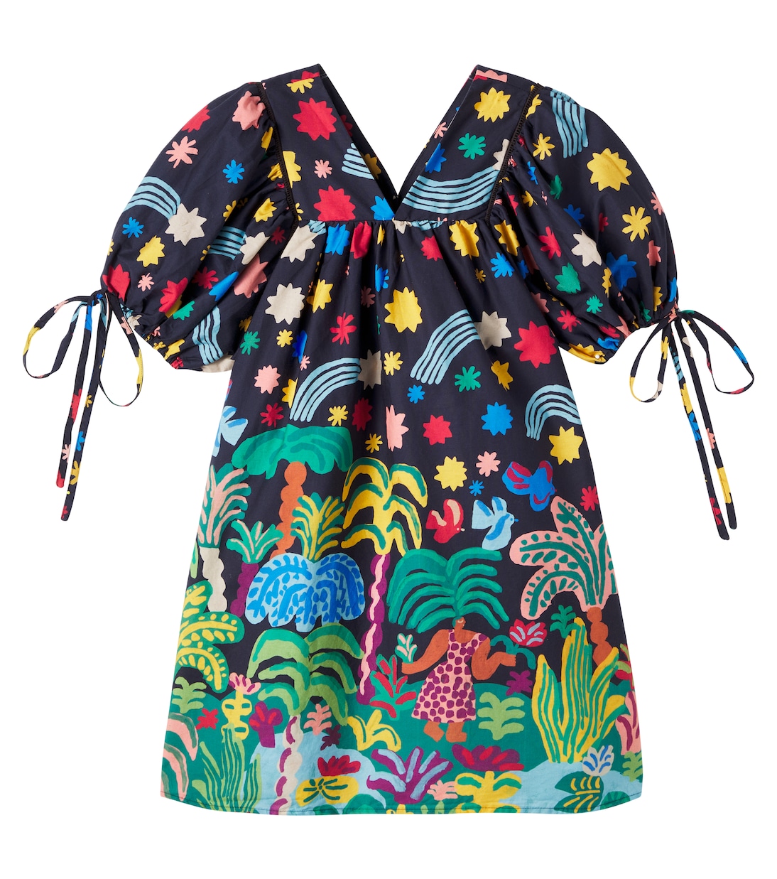 Платье из принтованного хлопка Fábula, Est Encanto Do Miriti
Платье из принтованного хлопка Fábula, Est Encanto Do Miriti