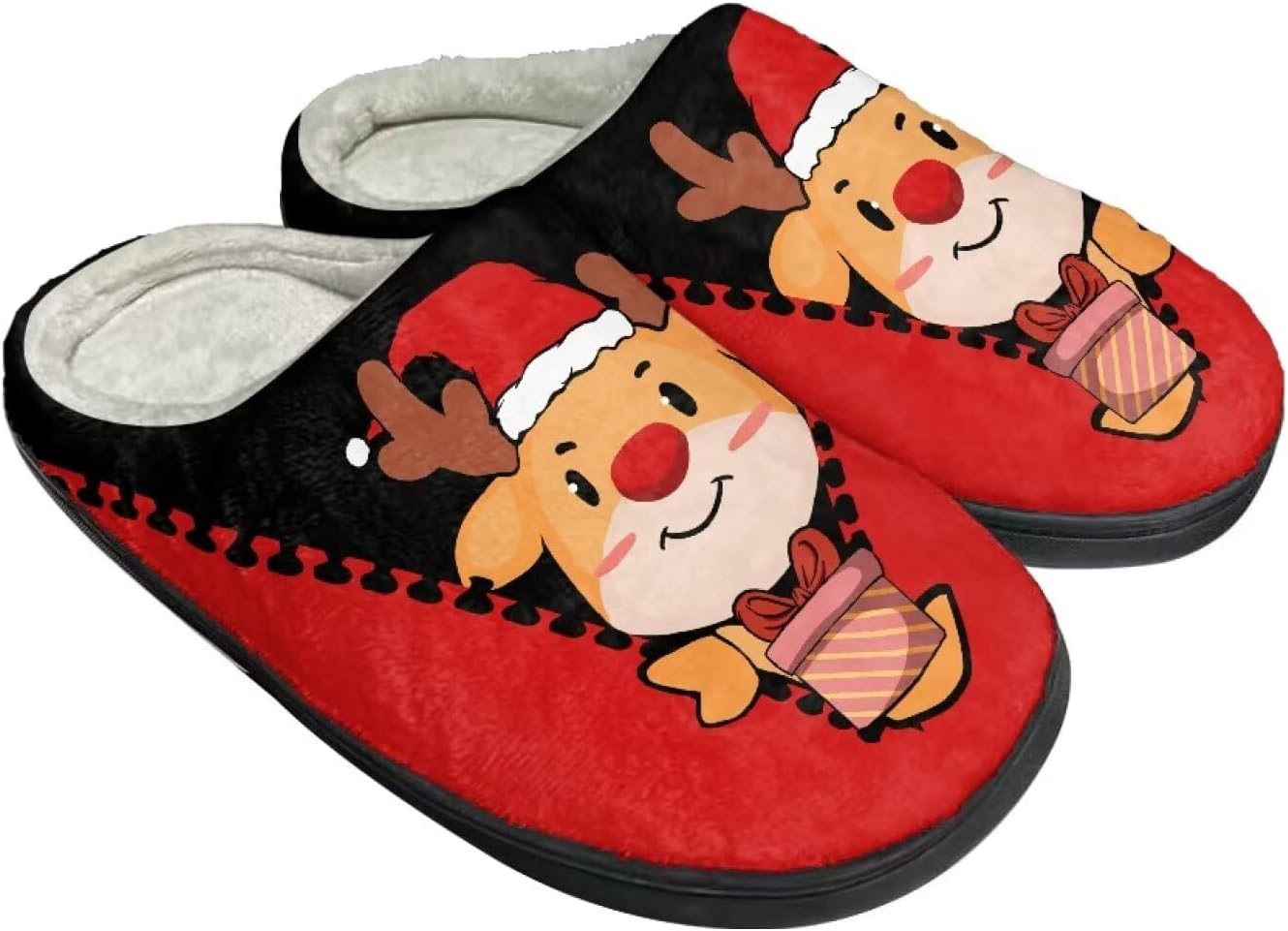 Унисекс тапочки Howilath из фланели, с мультяшным узором психоделических животных, теплые, дышащие, с противоскользящей подошвой для дома, Cute Christmas Deer
Унисекс тапочки Howilath из фланели, с мультяшным узором психоделических животных, теплые, дышащие, с противоскользящей подошвой для дома, Cute Christmas Deer