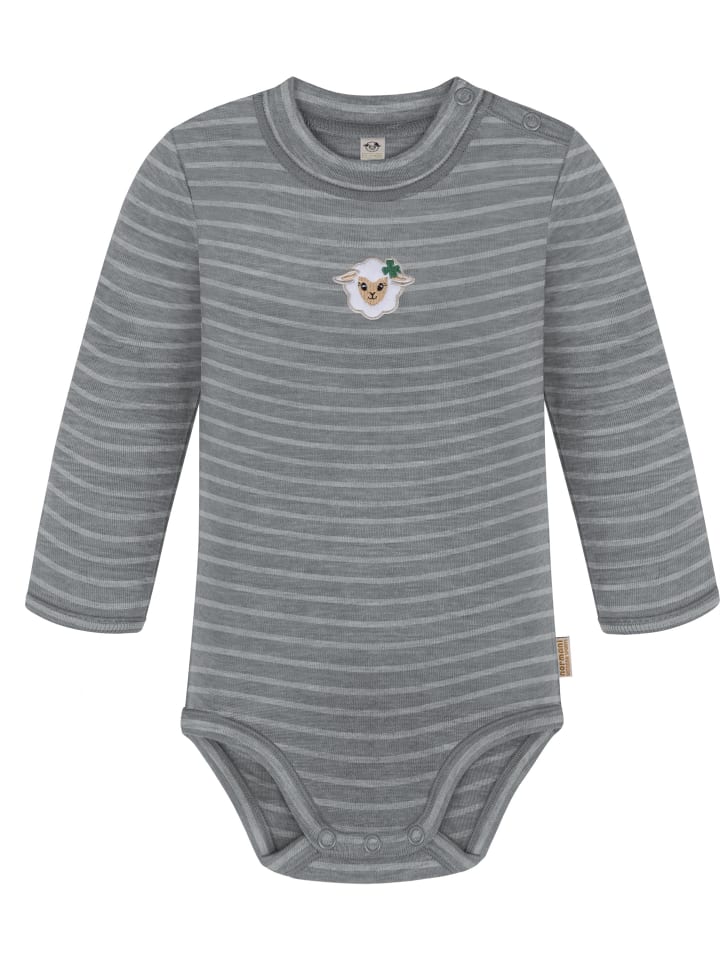 Normani Outdoor Sports Детский боди с длинными рукавами из мериносовой шерсти Tuai в серую полоску
Normani Outdoor Sports Детский боди с длинными рукавами из мериносовой шерсти Tuai в серую полоску