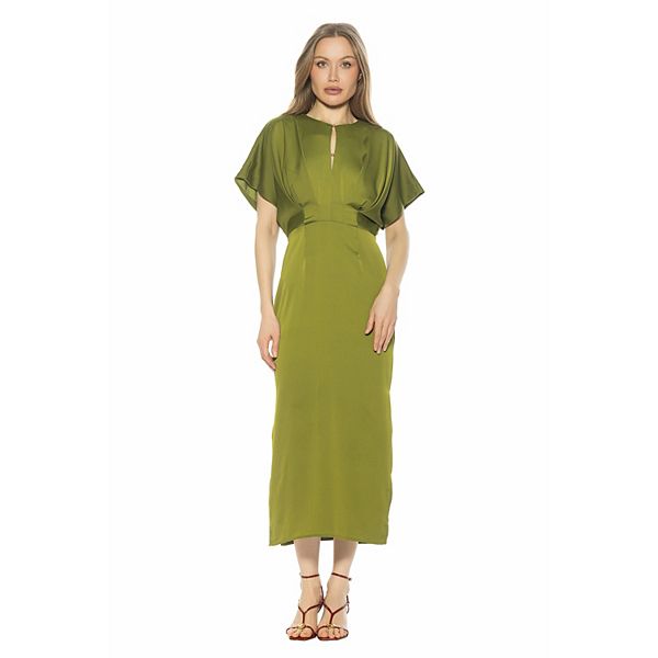 Женское платье миди с драпированными рукавами Alexia Admor, Sage
Женское платье миди с драпированными рукавами Alexia Admor, Sage