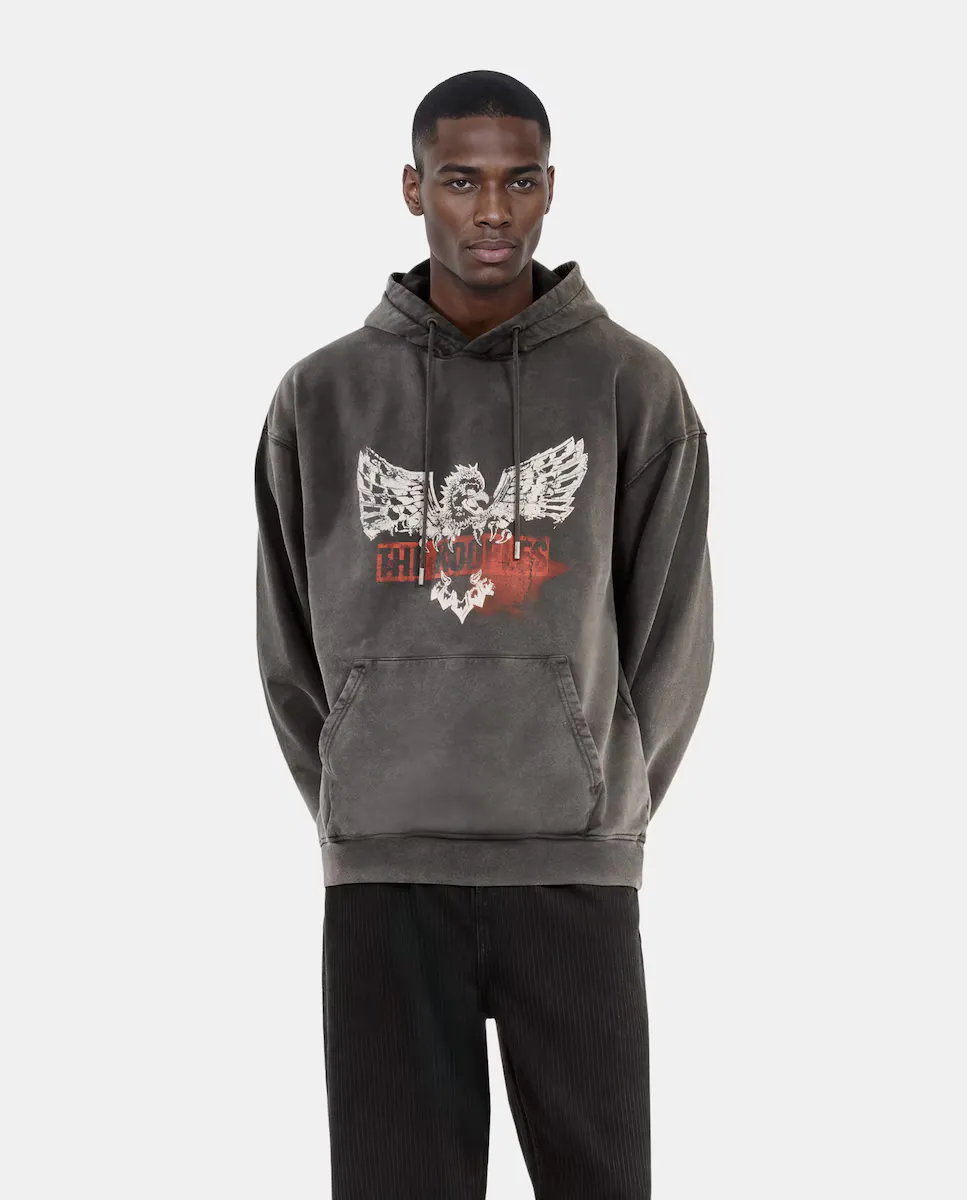 Мужская худи с принтом Eagle черная The Kooples, черный
Мужская худи с принтом Eagle черная The Kooples, черный